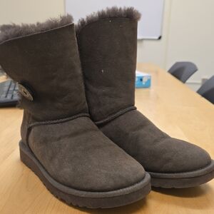 UGG Dark Brown Winter Boots